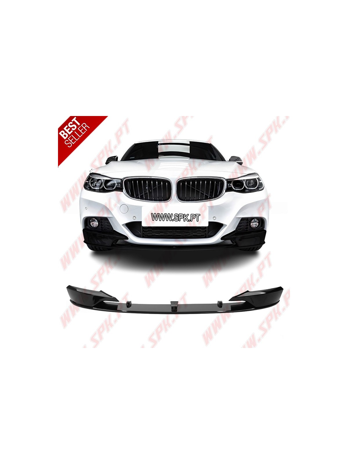 Lip Spoiler Frontal Look MP - BMW F34 GT (2013-2019) Lip Spoiler Frontal Look MP - BMW F34 GT (2013-2019)