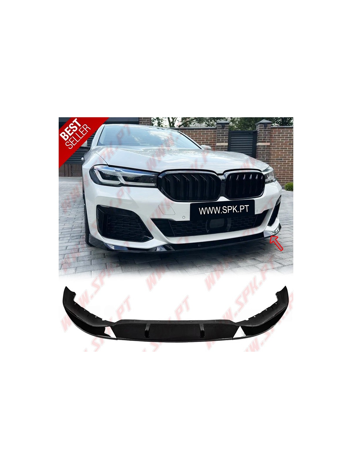 Lip Spoiler Frontal Look MP - BMW G30 / G31 LCI (2019-2023)