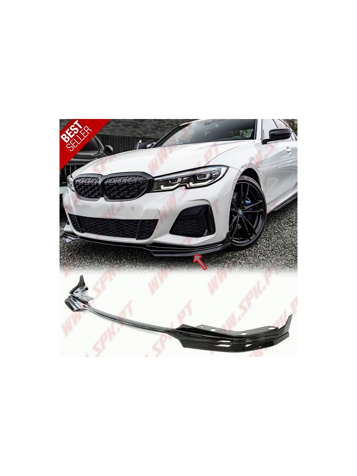 Lip Spoiler Frontal Look MP - BMW G20 / G21 (2018-2022)