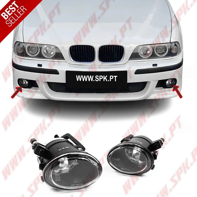 Faróis de Nevoeiro Look OEM Clear - BMW E39 (1996 -2003)