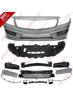 Para-Choques Frontal Look AMG-Line - Mercedes W176 (2012-2018)