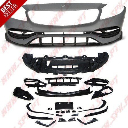 Para-Choques Frontal Look AMG - Mercedes W176 (2015-2018)