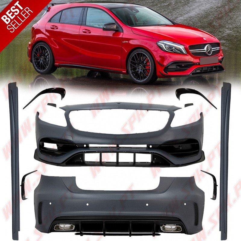 Body-Kit Look A45 AMG Facelift - Mercedes W176 (2012-2018) Body-Kit Look A45 AMG Facelift - Mercedes W176 (2012-2018)