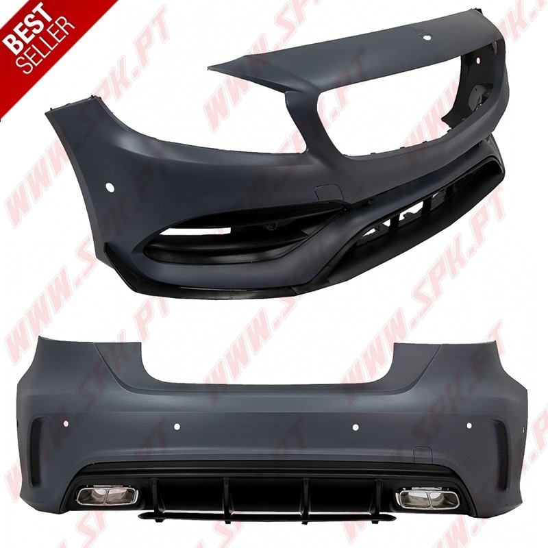 Body-Kit Look A45 AMG Facelift - Mercedes W176 (2012-2018) Body-Kit Look A45 AMG Facelift - Mercedes W176 (2012-2018)