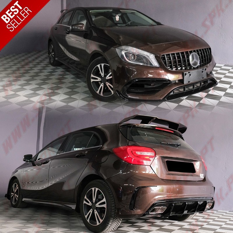 Body-Kit Look A45 AMG Facelift - Mercedes W176 (2012-2018) Body-Kit Look A45 AMG Facelift - Mercedes W176 (2012-2018)