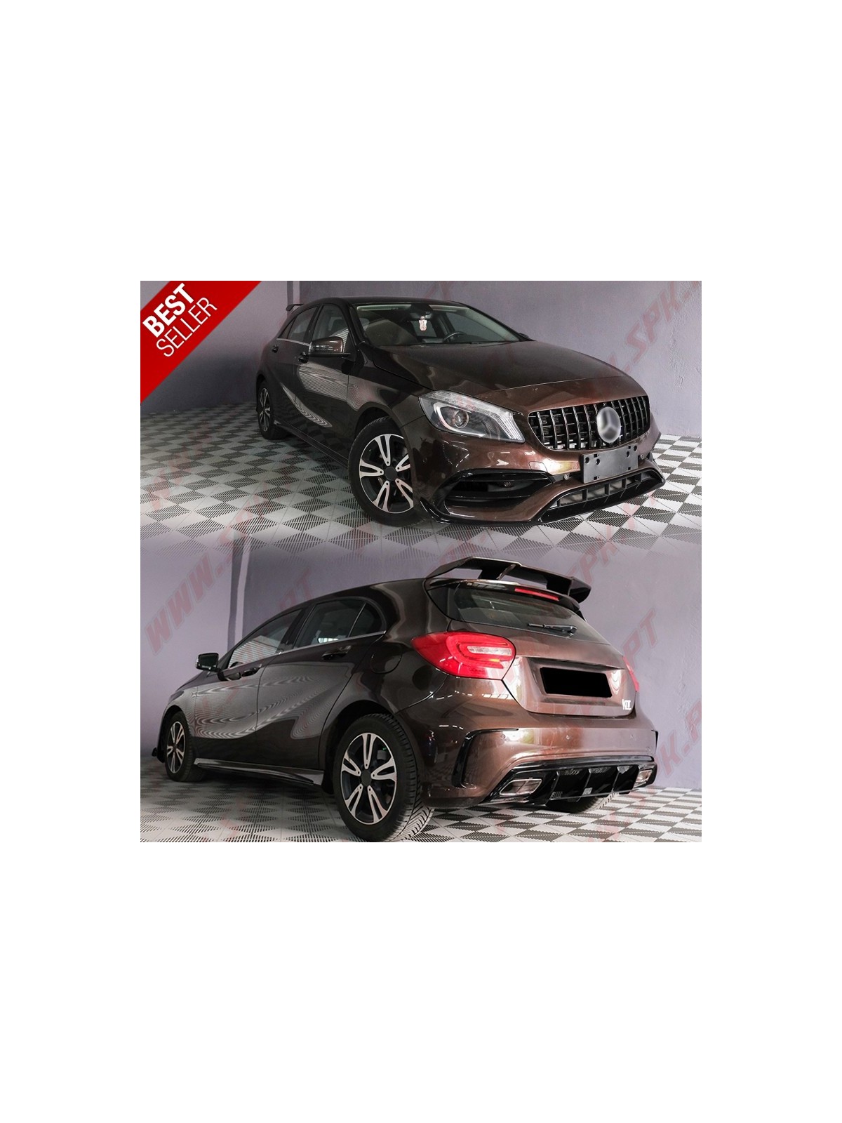 Body-Kit Look A45 AMG Facelift - Mercedes W176 (2012-2018)