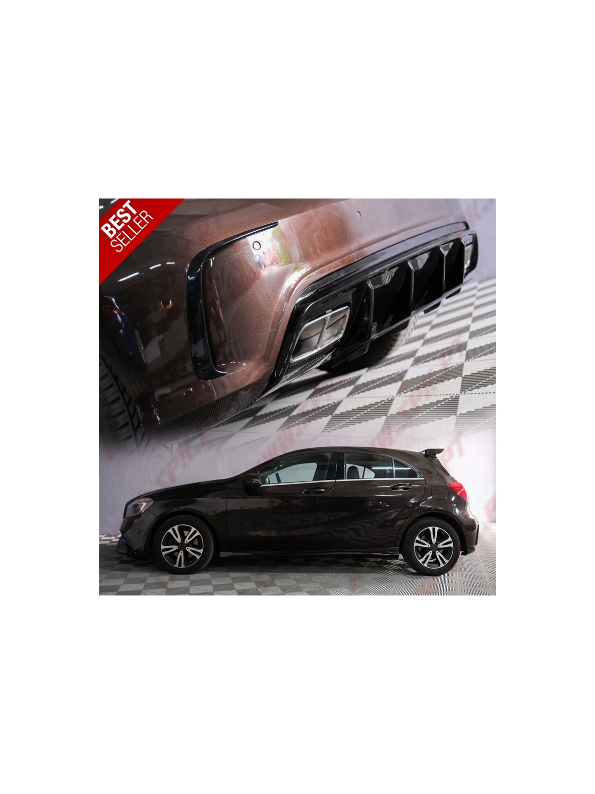 Body-Kit Look A45 AMG Facelift - Mercedes W176 (2012-2018)