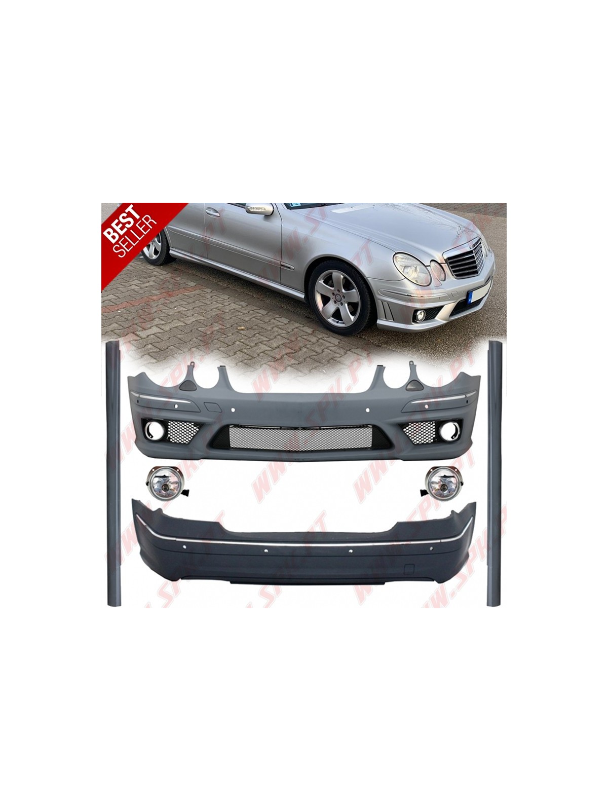 Body-Kit Look E63 AMG  - Mercedes W211 (2002-2009)
