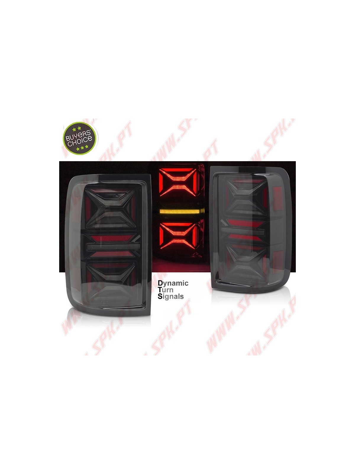 Farolins FULL-LED Dynamic / Smoke - VW Amarok (2009-2020)