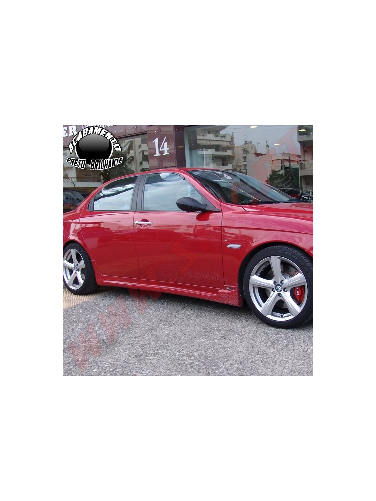 Embaladeiras Laterais Look V1.0 - Alfa Romeo 156 (1997-2007)