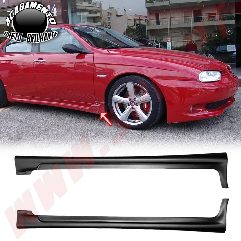 Embaladeiras Laterais Look V1.0 - Alfa Romeo 156 (1997-2007) Embaladeiras Laterais Look V1.0 - Alfa Romeo 156 (1997-2007)
