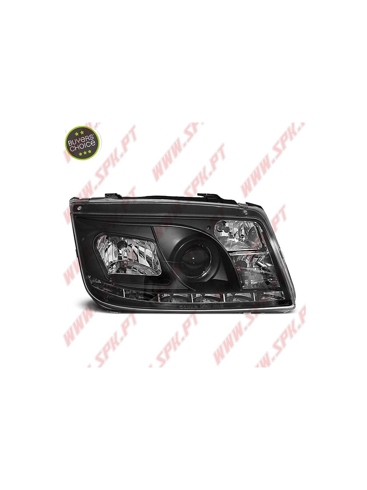 Faróis Daylight / Black - VW Bora (1998-2005) Faróis Daylight / Black - VW Bora (1998-2005)