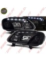 Faróis LED Daylight / Black - VW Caddy / Touran (2003-2006) Faróis LED Daylight / Black - VW Caddy / Touran (2003-2006)