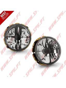 Faróis Cristal / Cross Chrome - VW Golf 1 (1974-1983)