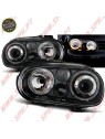 Faróis Angel Eyes / Black - VW Golf 4 (1997-2003)
