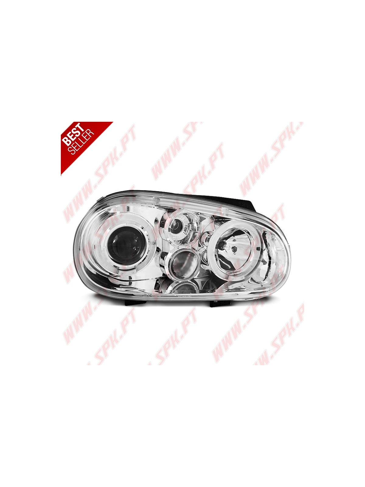 Faróis Angel Eyes II / Chrome - VW Golf 4 (1997-2003) Faróis Angel Eyes II / Chrome - VW Golf 4 (1997-2003)