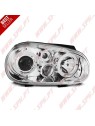 Faróis Angel Eyes II / Chrome - VW Golf 4 (1997-2003) Faróis Angel Eyes II / Chrome - VW Golf 4 (1997-2003)