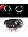 Faróis Angel Eyes II / Black - VW Golf 4 (1997-2003)