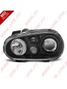 Faróis Cristal Look R32 Black - VW Golf 4 (1997-2003)