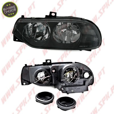 Faróis OEM Black - Alfa Romeo 156 (1997-2003)