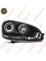 Faróis Angel Eyes V.2 / Black - VW Golf 5 (2003-2008) Faróis Angel Eyes V.2 / Black - VW Golf 5 (2003-2008)