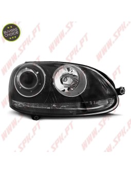 Faróis Look GTI / Black - VW Golf 5 (2003-2008)