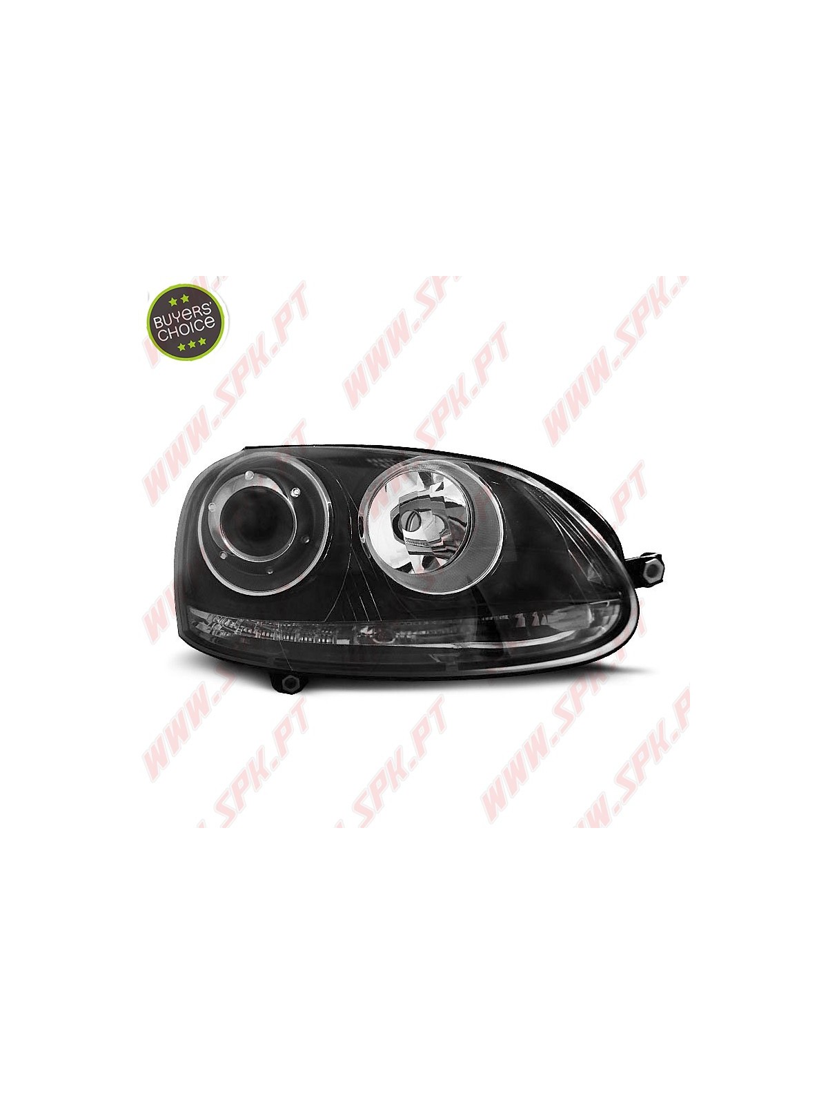 Faróis Look GTI / Black - VW Golf 5 (2003-2008)