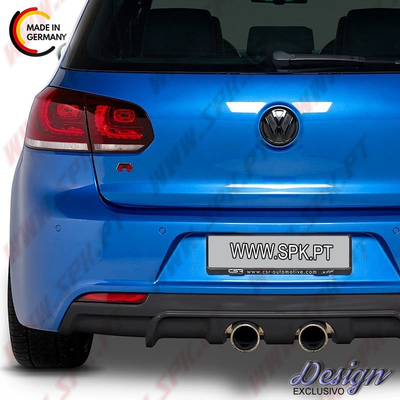 Difusor Traseiro - VW Golf 6 R (2009-2012) Difusor Traseiro - VW Golf 6 R (2009-2012)