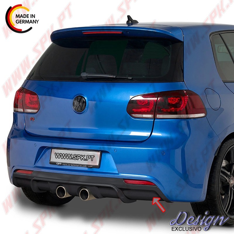 Difusor Traseiro - VW Golf 6 R (2009-2012) Difusor Traseiro - VW Golf 6 R (2009-2012)