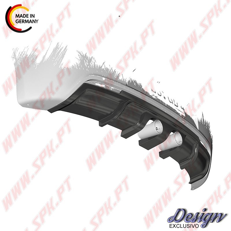 Difusor Traseiro - VW Golf 6 R (2009-2012) Difusor Traseiro - VW Golf 6 R (2009-2012)
