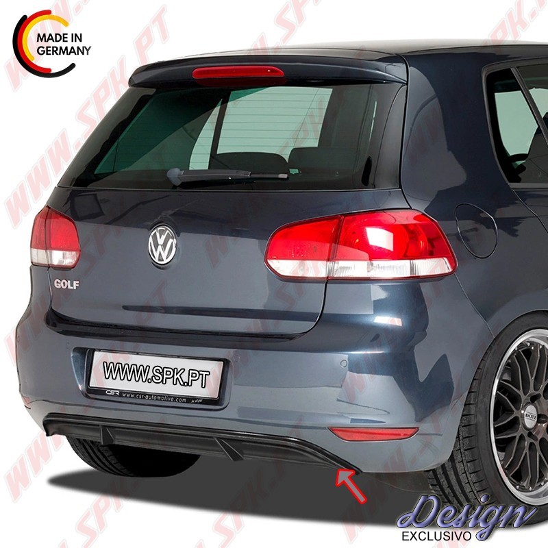 Difusor Traseiro V.1 - VW Golf 6 "Standard" (2008-2012)