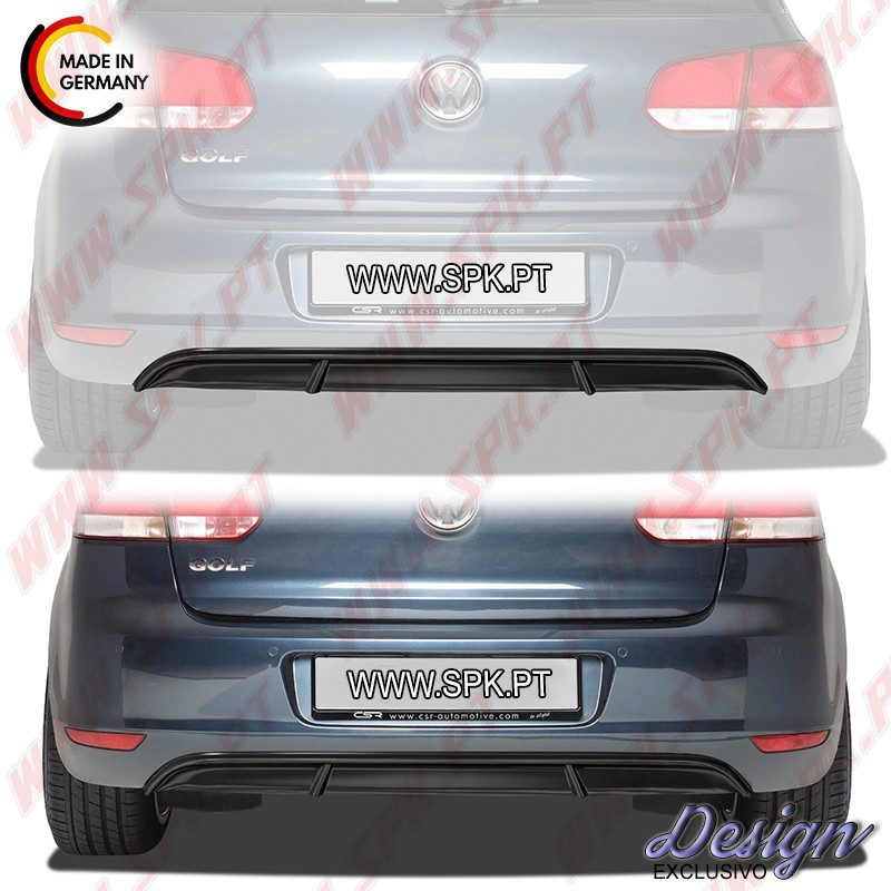 Difusor Traseiro V.1 - VW Golf 6 "Standard" (2008-2012)