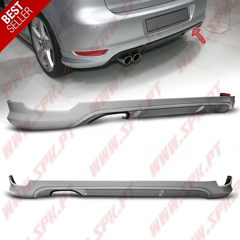 Difusor Traseiro Look VTX - VW Golf 6 "Standard" (2008-2012)