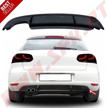 Difusor Traseiro Look GTI - VW Golf 6 "Standard" (2008-2012)