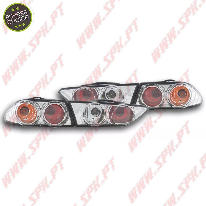 Farolins Look Chrome- Alfa Romeo 156 (1997-2003) Farolins Look Chrome- Alfa Romeo 156 (1997-2003)