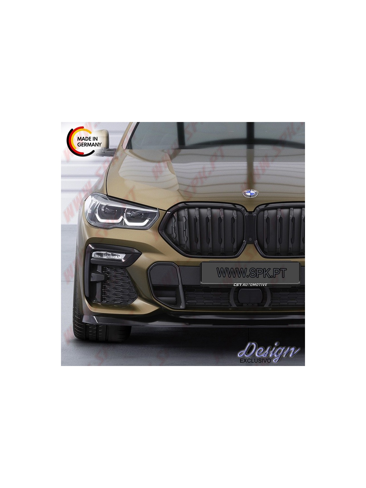 Lip Spoiler Frontal - BMW X6 G06 M / M50i (2019-2023) Lip Spoiler Frontal - BMW X6 G06 M / M50i (2019-2023)