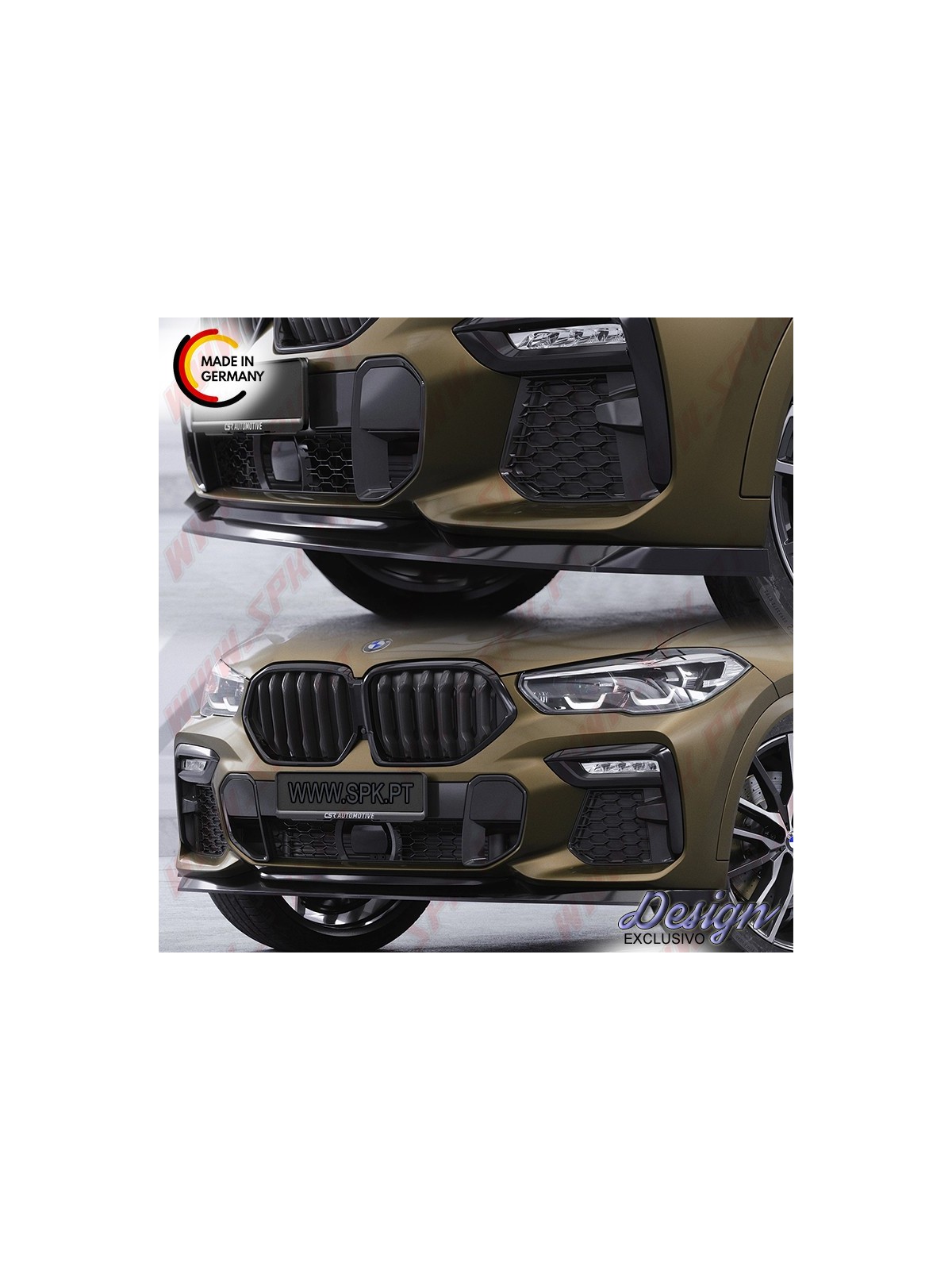 Lip Spoiler Frontal - BMW X6 G06 M / M50i (2019-2023) Lip Spoiler Frontal - BMW X6 G06 M / M50i (2019-2023)