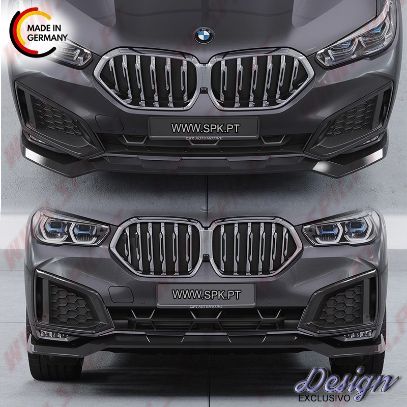 Lip Spoiler Frontal - BMW X6 G06 "Standard" (2019-2023) Lip Spoiler Frontal - BMW X6 G06 "Standard" (2019-2023)