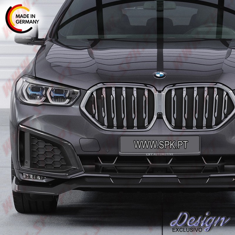 Lip Spoiler Frontal - BMW X6 G06 "Standard" (2019-2023) Lip Spoiler Frontal - BMW X6 G06 "Standard" (2019-2023)