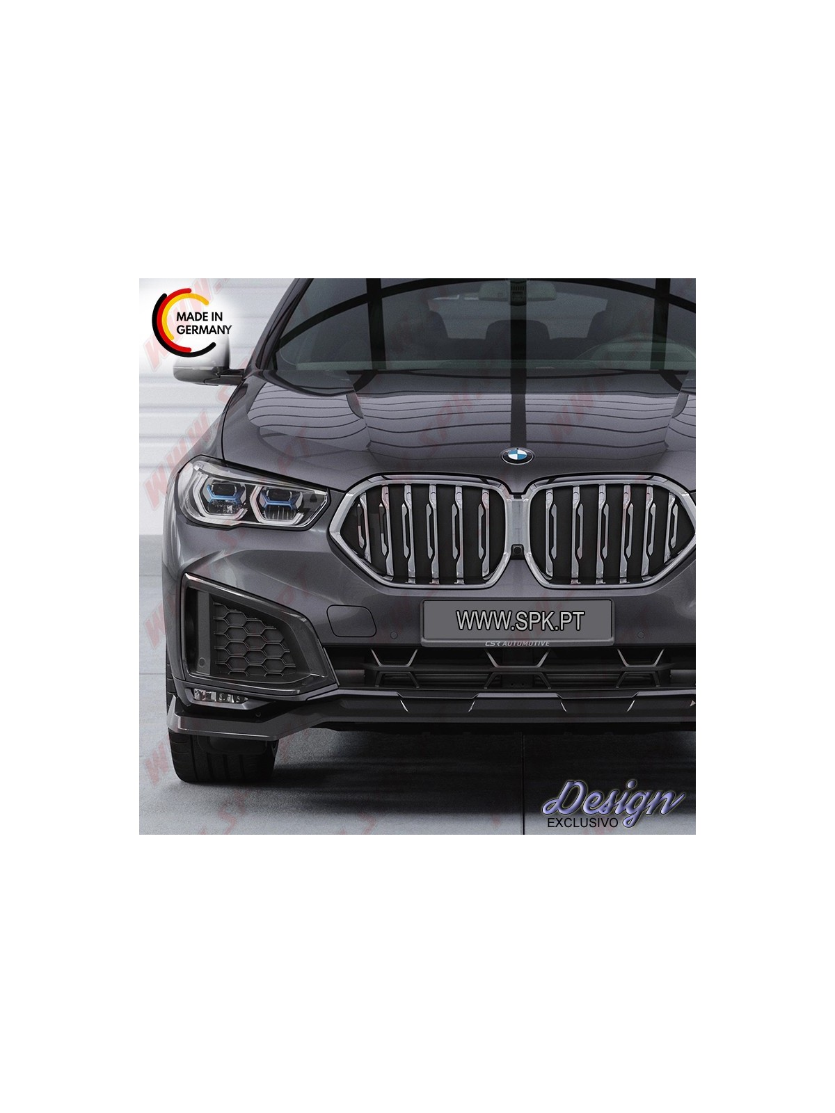 Lip Spoiler Frontal - BMW X6 G06 "Standard" (2019-2023) Lip Spoiler Frontal - BMW X6 G06 "Standard" (2019-2023)