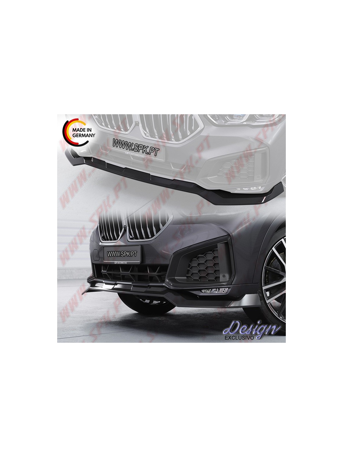 Lip Spoiler Frontal - BMW X6 G06 "Standard" (2019-2023) Lip Spoiler Frontal - BMW X6 G06 "Standard" (2019-2023)