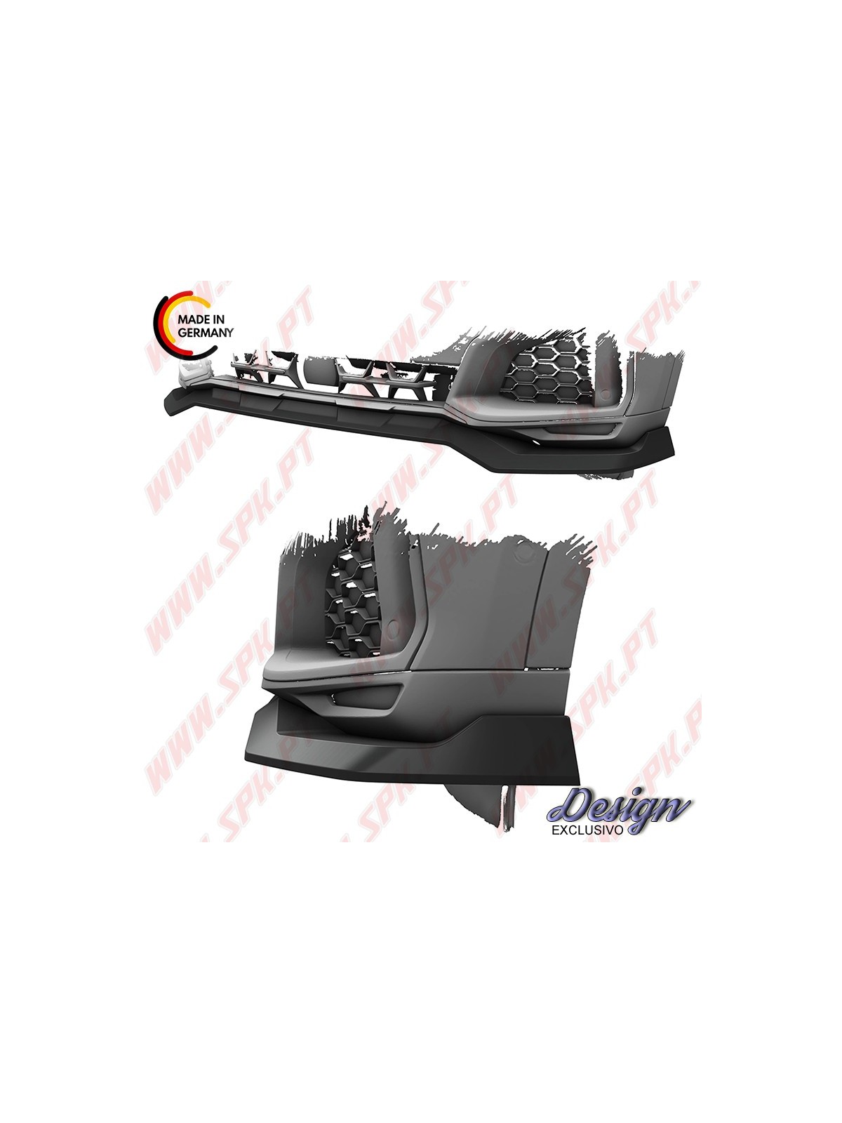 Lip Spoiler Frontal - BMW X6 G06 "Standard" (2019-2023) Lip Spoiler Frontal - BMW X6 G06 "Standard" (2019-2023)