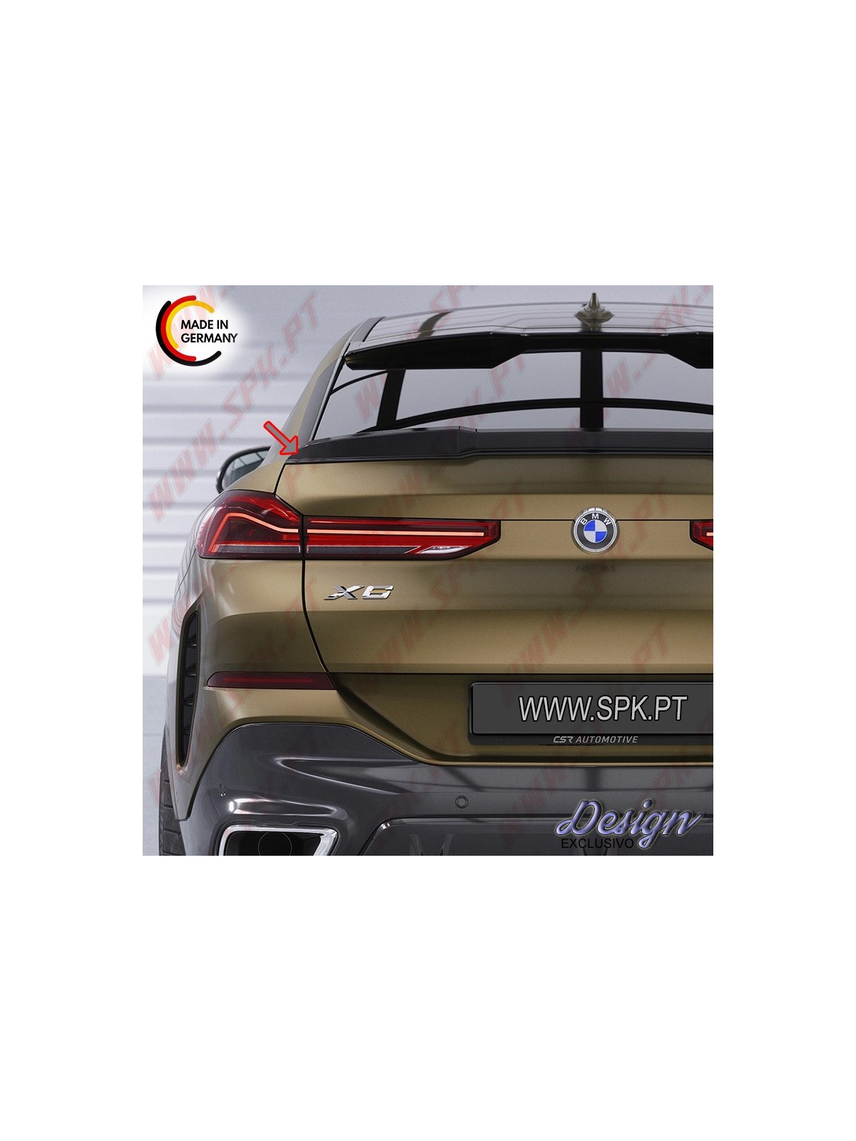 Aileron Traseiro - BMW X6 G06 (2019-)