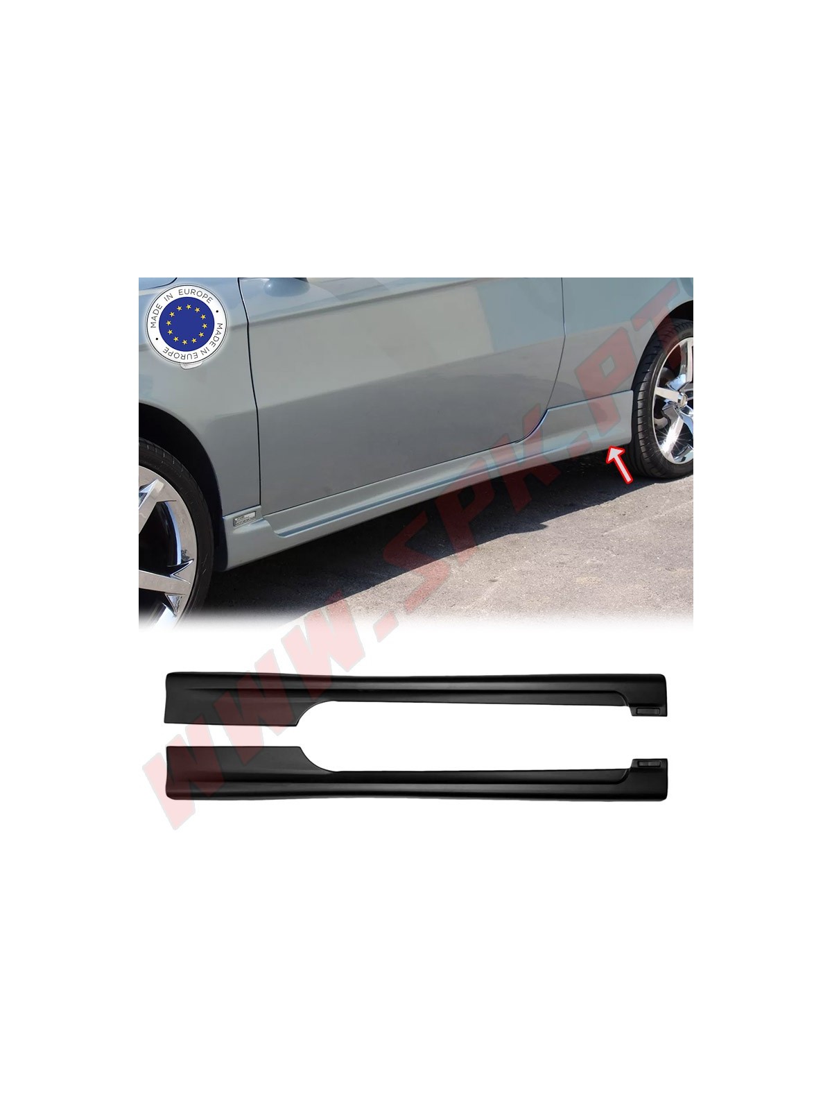 Embaladeiras Laterais - Alfa Romeo 147 - 3 Portas (2000-2010) Embaladeiras Laterais - Alfa Romeo 147 - 3 Portas (2000-2010)