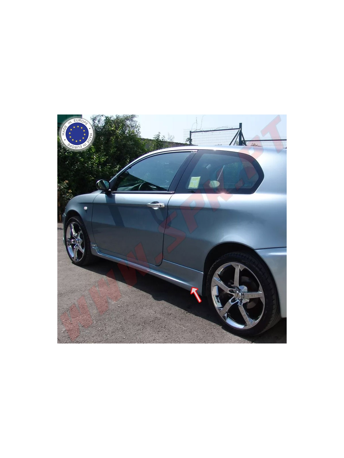 Embaladeiras Laterais - Alfa Romeo 147 - 3 Portas (2000-2010) Embaladeiras Laterais - Alfa Romeo 147 - 3 Portas (2000-2010)