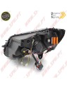 Faróis Tube Light / Black - Mercedes W205 (2014-2018) Faróis Tube Light / Black - Mercedes W205 (2014-2018)