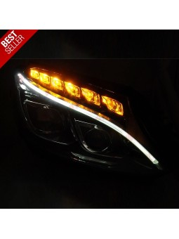 Faróis DayLight / Black - Mercedes W205 (2014-2018)