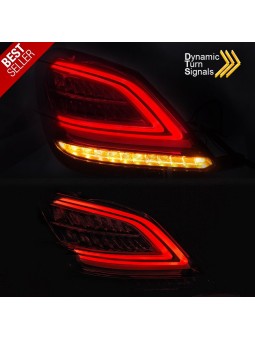 Farolins LED-BAR Red+Clear - Mercedes W205 (2014-2018)