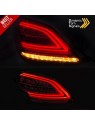 Farolins LED-BAR Red+Clear - Mercedes W205 (2014-2018) Farolins LED-BAR Red+Clear - Mercedes W205 (2014-2018)
