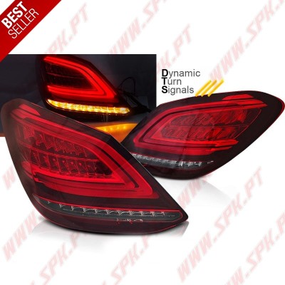 Farolins LED-BAR Red+Clear - Mercedes W205 (2014-2018)